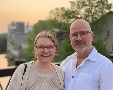 Andy and Colleen